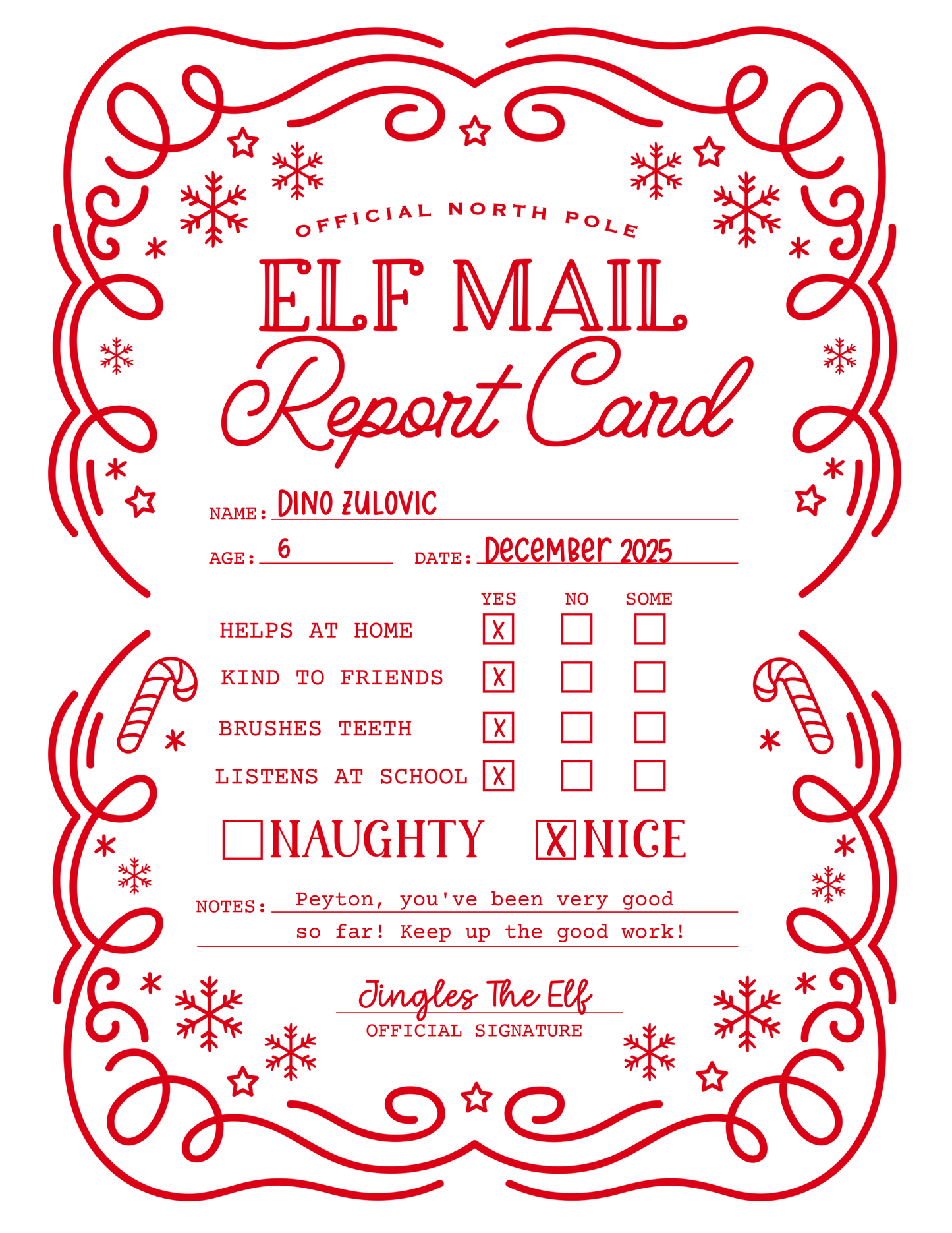 Letter From Santa Package - Festive Fun